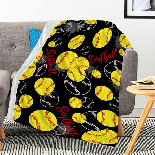 Fußball-Flanelldecke, 152 x 127 cm 1