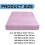 Ensemble de literie 4 pièces comprenant drap extensible et couette 2