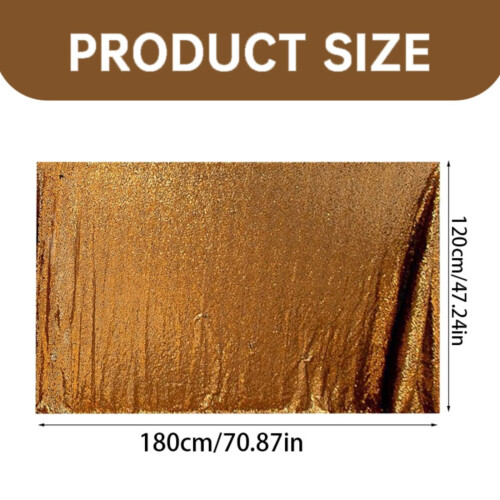 Sequin Tablecloth Rectangle 71x47 Inch Metallic 2