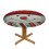 Winter Snowman Round Tablecloth with Elastic Edge 1 PC 3