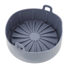 Tapis de cuisson rond en silicone réutilisable pour four, lot de 2