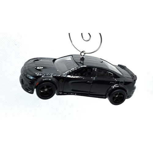 Christmas Ornament Dodge Charger SRT Hellcat Black