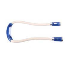 Lampe de lecture de cou LED Risegun bleue flexible 3 niveaux de luminosité