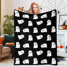 Pătură de Halloween din flanel, 27,5"x40"