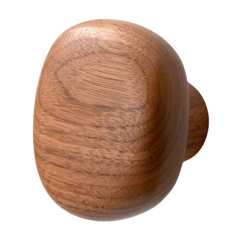 Wood Wall Mounted Coat Hook – Rustic Modern Design, 4.2 x 1