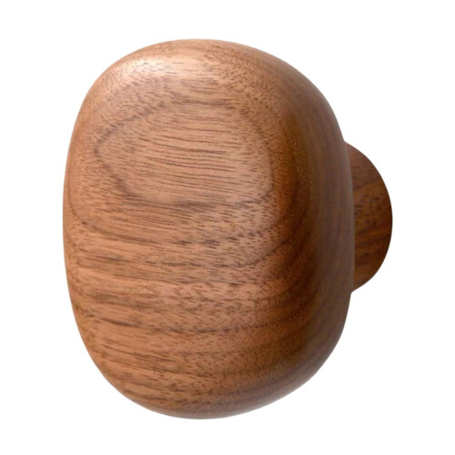 Wood Wall Mounted Coat Hook – Rustic Modern Design, 4.2 x 2