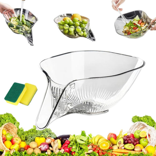 Cesto de drenagem Bloame – Multifuncional para frutas e legumes