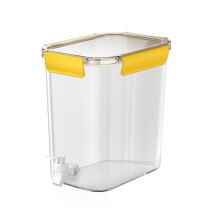 Dispensador de bebidas frías con grifo, 4,5 L, PP apto para uso alimentario