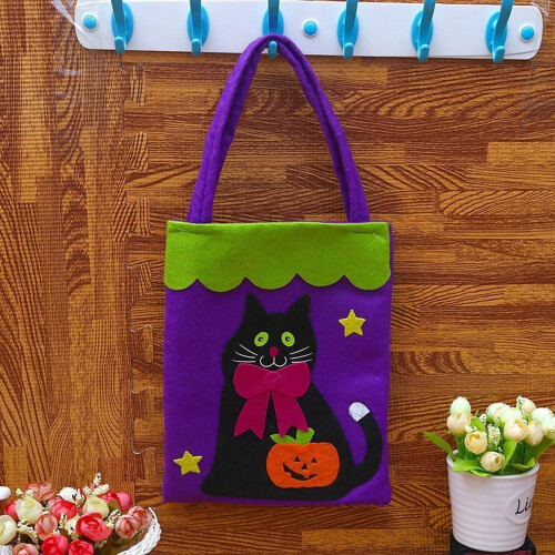 Halloweenské koledovací tašky s uchy – 3 ks