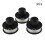 3-Pack Trimmer Heads for Black & Decker A6226, GL250, 1
