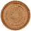 Plateau à dessert rond en rotin 22 cm 1