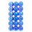 Staron Blue Christmas Ornaments 60mm, Shatterproof Tree 1