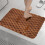 Bathroom Floor Mat Non-Slip Absorbent Polyester40x60cm 1
