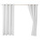 JWDX Polyester termisk isolasjonsgardin 52 x 54 tommer 1