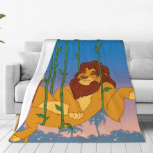 Couverture polaire Le Roi Lion 80 x 60 pouces
