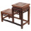Wooden Retro Vase Stand Display Base Small 1