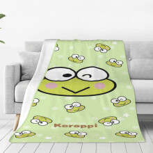 Kero Keroppi pluchen deken 50x40in