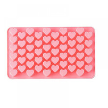 Moule à glaçons en silicone en forme de mini cœur, 55 cavités