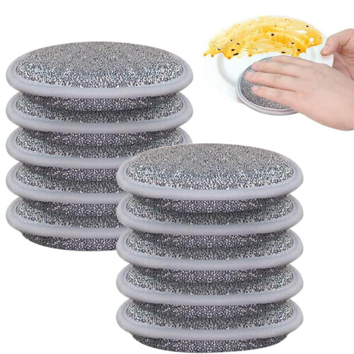 Steel Wire Dishwashing Cloth Reusable