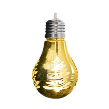 Pendentif boule dorée électroplaquée pour décoration de sapin de Noël2