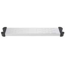 Marchepied d'échelle de piscine en acier inoxydable 50 cm