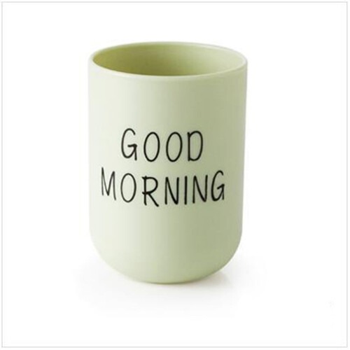 Circular Toothbrush Cup PP Bathroom Cup (Pack of 1)