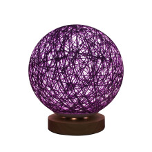 3-Way Dimmable Rattan Table Lamp with Touch Control