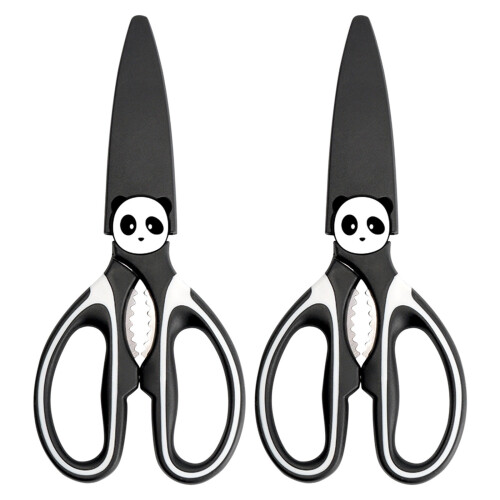 Heavy Duty Kitchen Scissors Stainless Steel 2 Pack