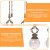 Set di catenelle di cristallo per ventilatore a soffitto – 2 pezzi 4