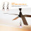 Set di catenelle di cristallo per ventilatore a soffitto – 2 pezzi 5