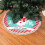 Saia de árvore de Natal com franjas e renda, 122 cm (48") 1