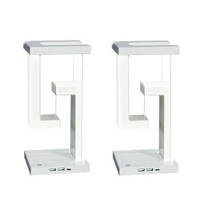 Veilleuse flottante avec chargement sans fil, 84 LED, blanche