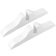 Fa szobaparaván talp – fehér, 29x7,5x3,5cm