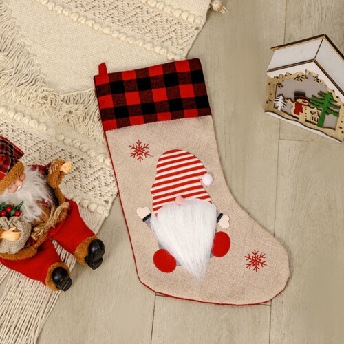 Christmas Candy Storage Bag, Cotton, 48x28cm