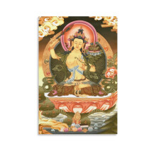 Peinture Thangka tibétaine sur toile, 20 x 30 pouces