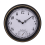 Outdoor garden thermometer wall clock waterproof plastic 1