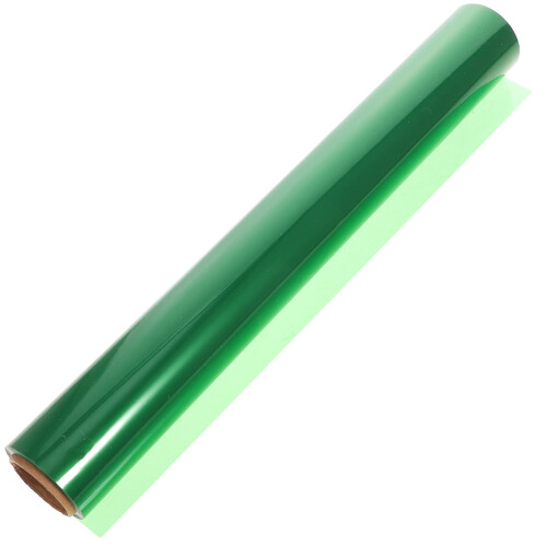 Papier cellophane vert pour fleurs, 30 m