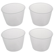 Plastová odmerka na ryžu 120 ml - balenie 4 kusov