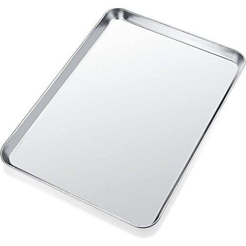 Stainless Steel Baking Sheet 12.4 x 9.6 in