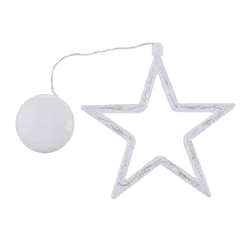 Guirlande lumineuse de Noël à LED avec ventouses – 50