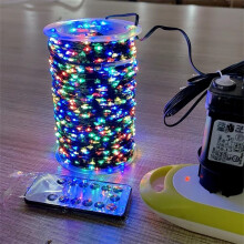 5m 50LED USB Christmas Tree Lights Green Wire Indoor Outdoor