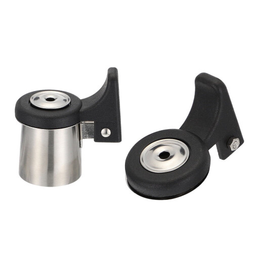 Ensemble de 2 sifflets et flûtes à bec en acier inoxydable