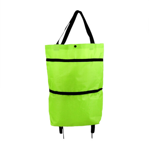 Sac à provisions pliable à roulettes Poaug