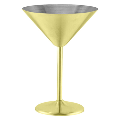 Verre à vin en acier inoxydable 304, 220 ml