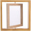 Cadre photo rustique rétro rotatif de table (1 pièce) 1
