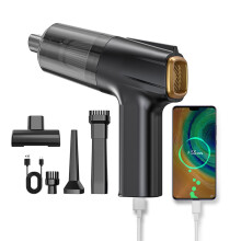 Mini Handheld Vacuum Cleaner, 5500Pa Suction, 3-in-1