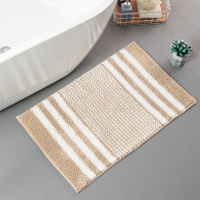 Mata Seomra Folctha Chenille 40x60cm Khaki Neamhshleamhain