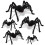 Halloween Spider Decorations 5 Pack Large 1