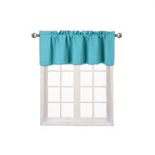 cantonnière turquoise 54 po L x 18 po H occultante thermique