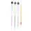 Glazen alcoholhydrometer en thermometer 1